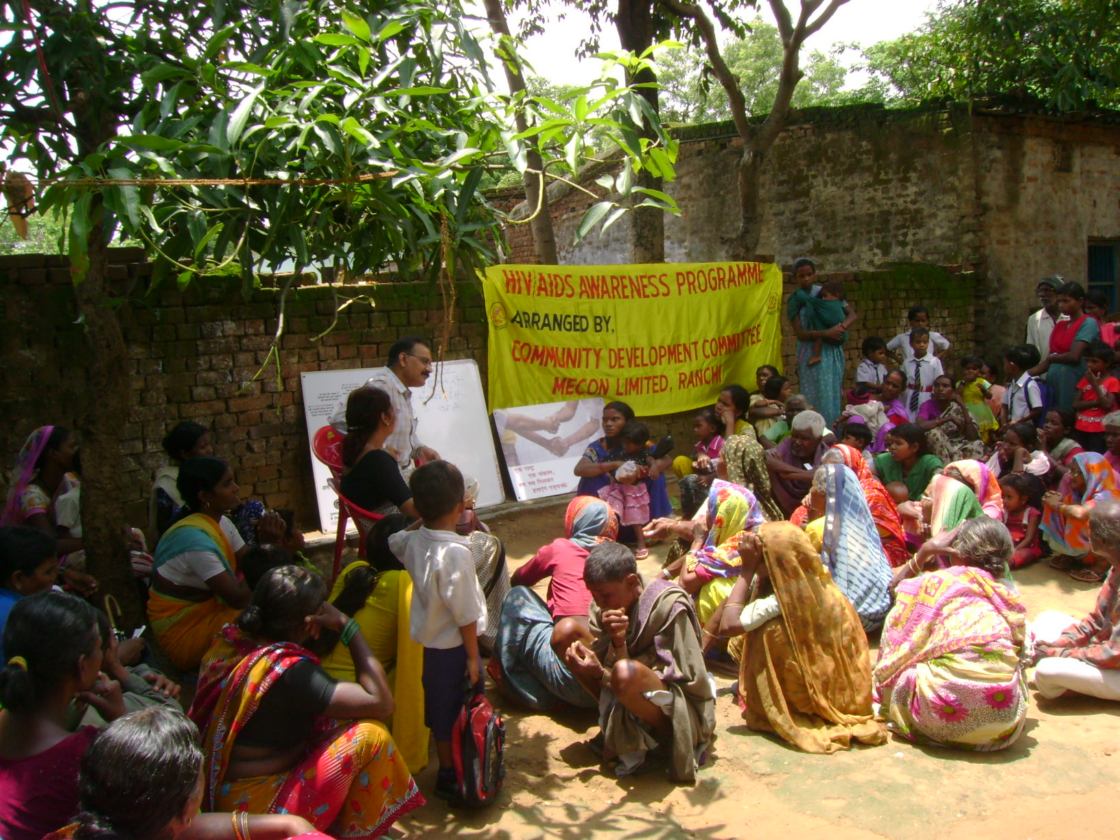 AIDS Awareness Program at Village-Jaganathpur, Dhurwa, Ranchi